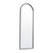 Flash Furniture Mila 22in x 65in Arched Metal Framed Wall Mirror, Black HMHD-23M009YBN-BLK-GG - alternate 9